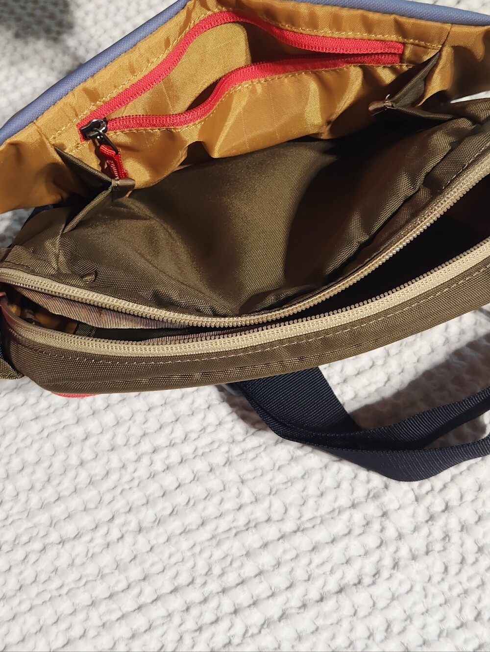cotopaxi blue and tan belt bag - Picture 8 of 9